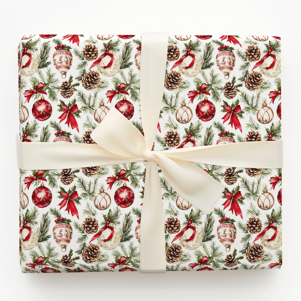 Treasured Trimmings - Wrapping Paper - Aspen & Arlo