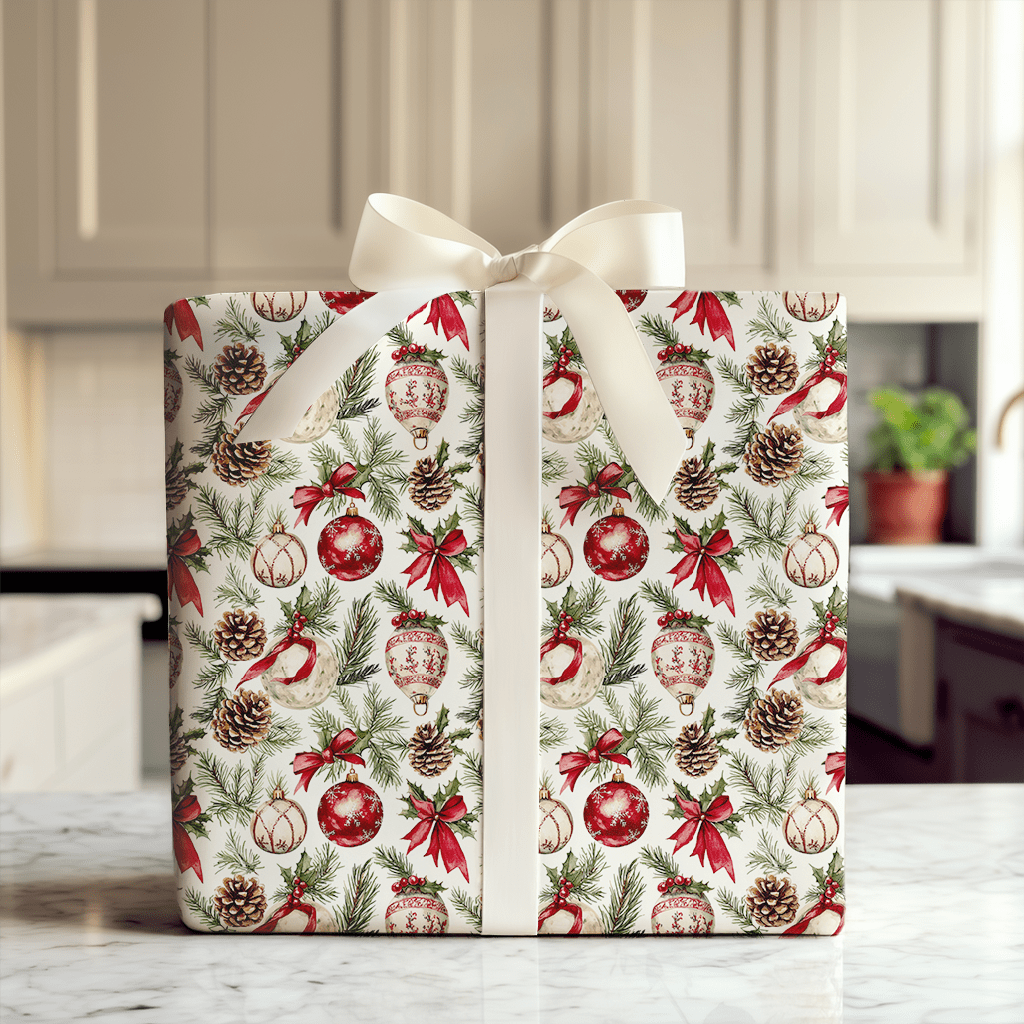 Treasured Trimmings - Wrapping Paper - Aspen & Arlo