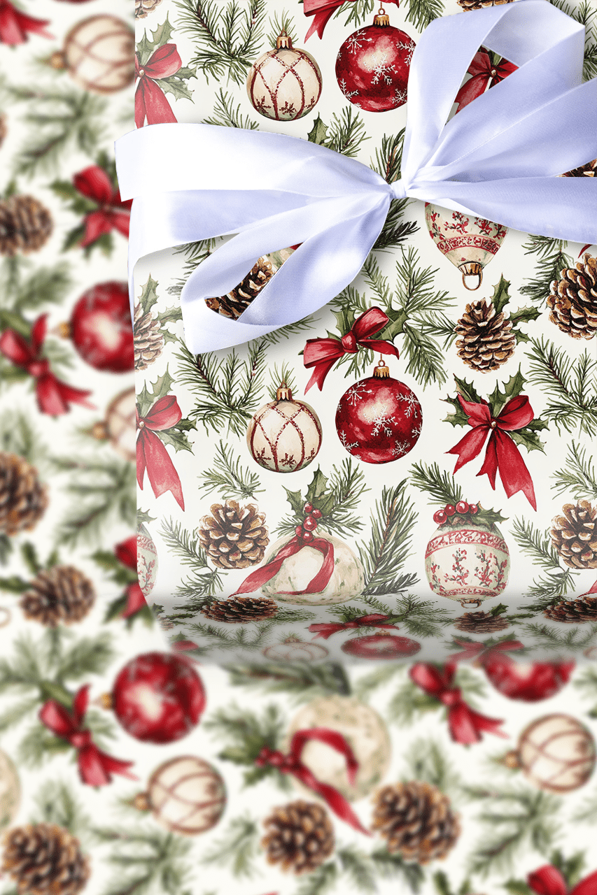 Treasured Trimmings - Wrapping Paper - Aspen & Arlo