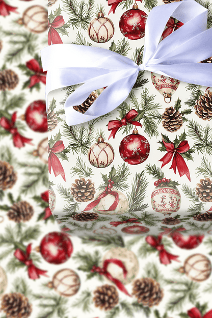 Treasured Trimmings - Wrapping Paper - Aspen & Arlo