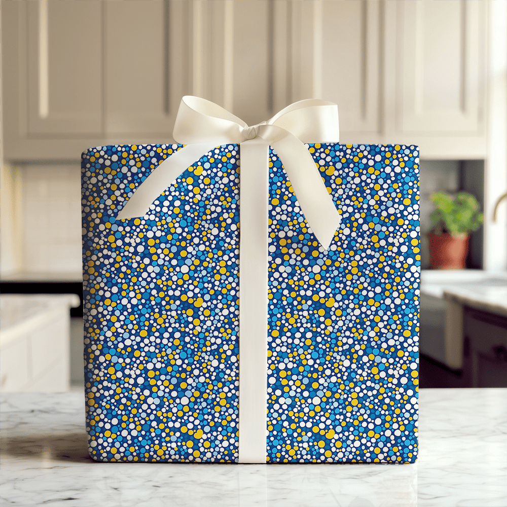 Hanukkah Confetti - Wrapping Paper - Aspen & Arlo