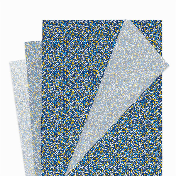 Hanukkah Confetti - Tissue Paper Wrapping Paper – Aspen &amp; Arlo Gift Wrap