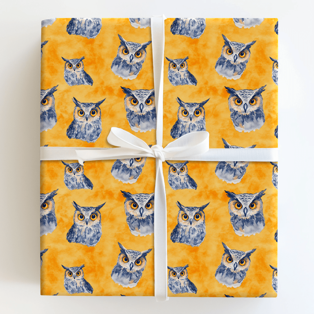 Look No Feather - Wrapping Paper - Aspen & Arlo