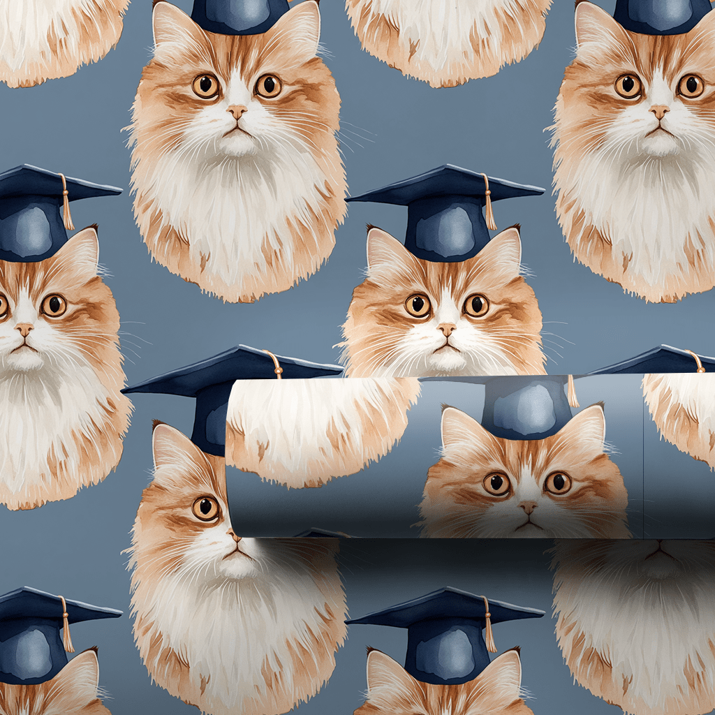 Feline Bright - Wrapping Paper - Aspen & Arlo