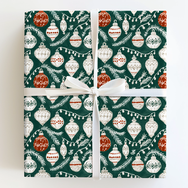 Emerald Ornament Toile