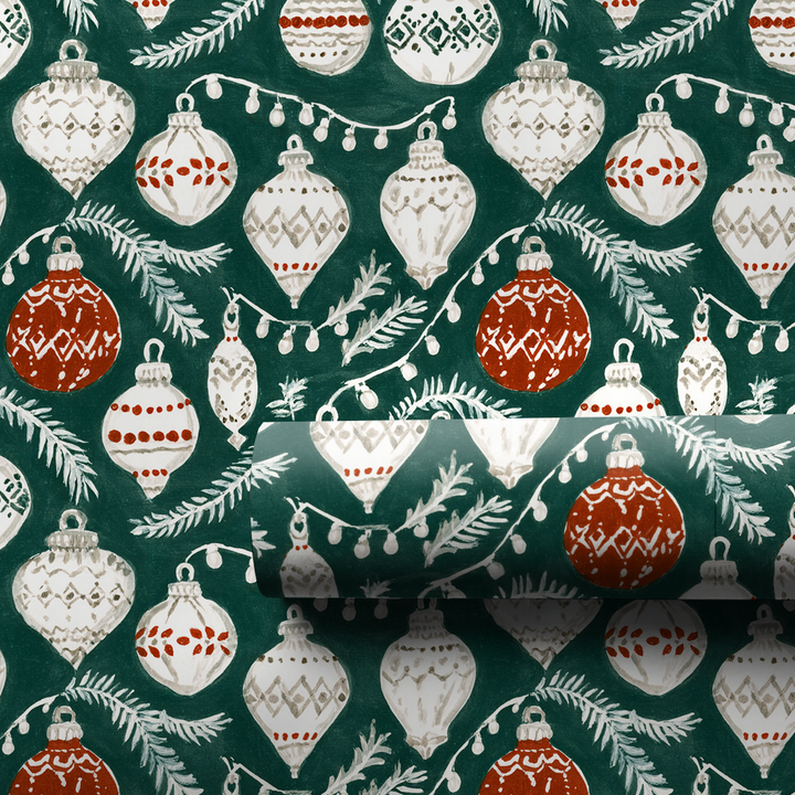 Emerald Ornament Toile
