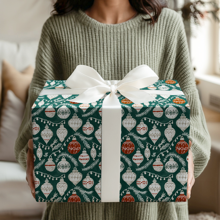 Emerald Ornament Toile