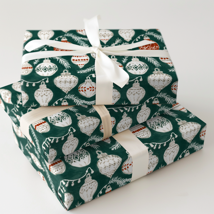 Emerald Ornament Toile