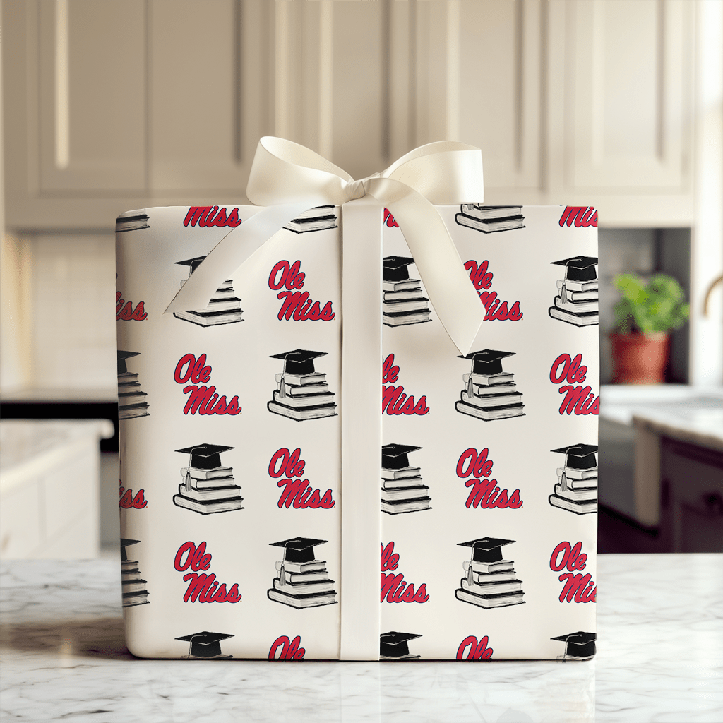 Ole Miss Scholar - Wrapping Paper - Aspen & Arlo