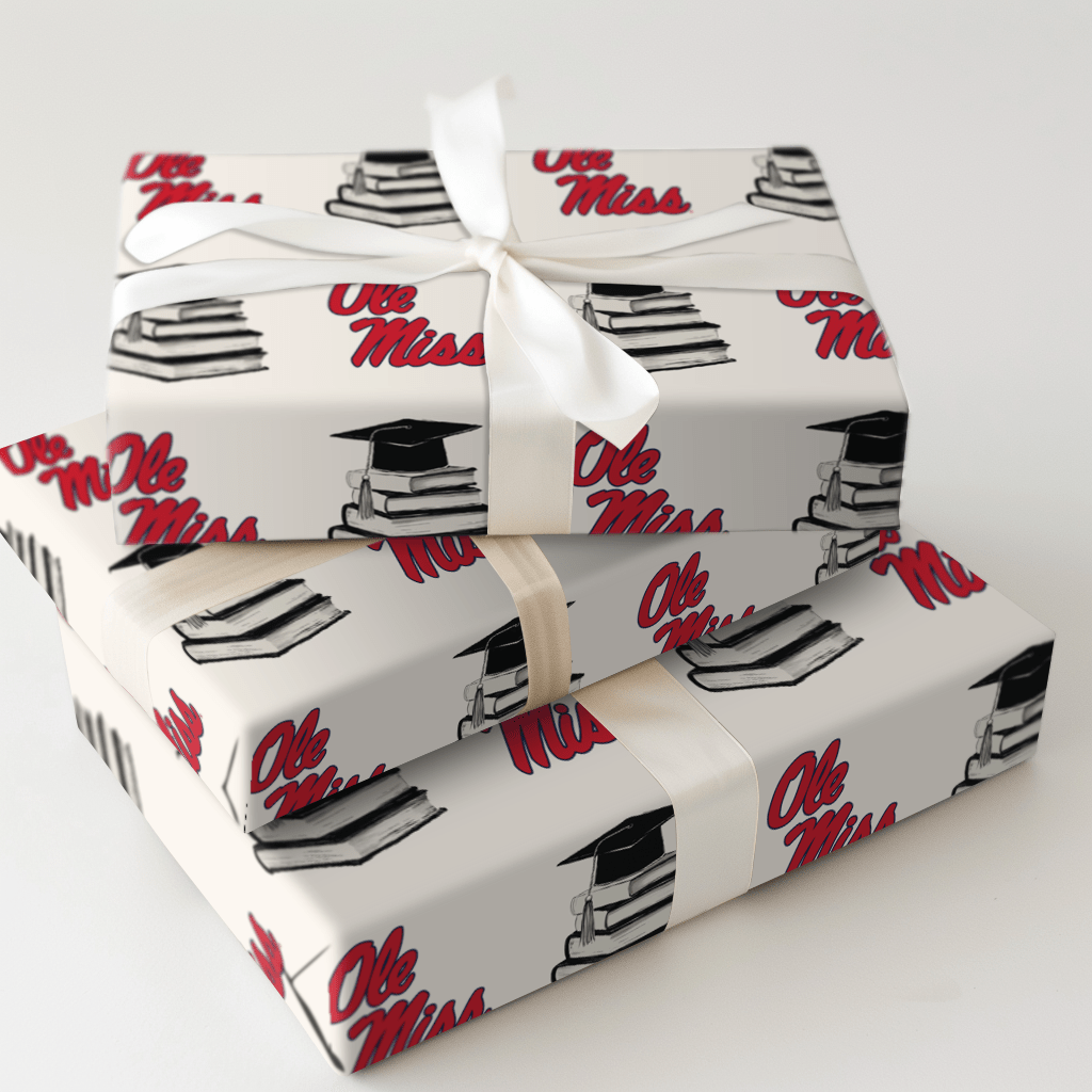 Ole Miss Scholar - Wrapping Paper - Aspen & Arlo