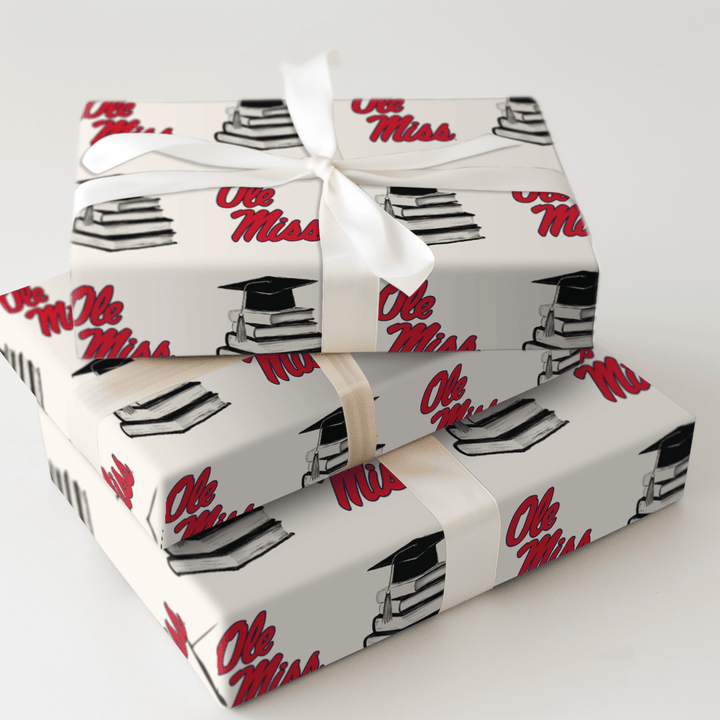 Ole Miss Scholar - Wrapping Paper - Aspen & Arlo