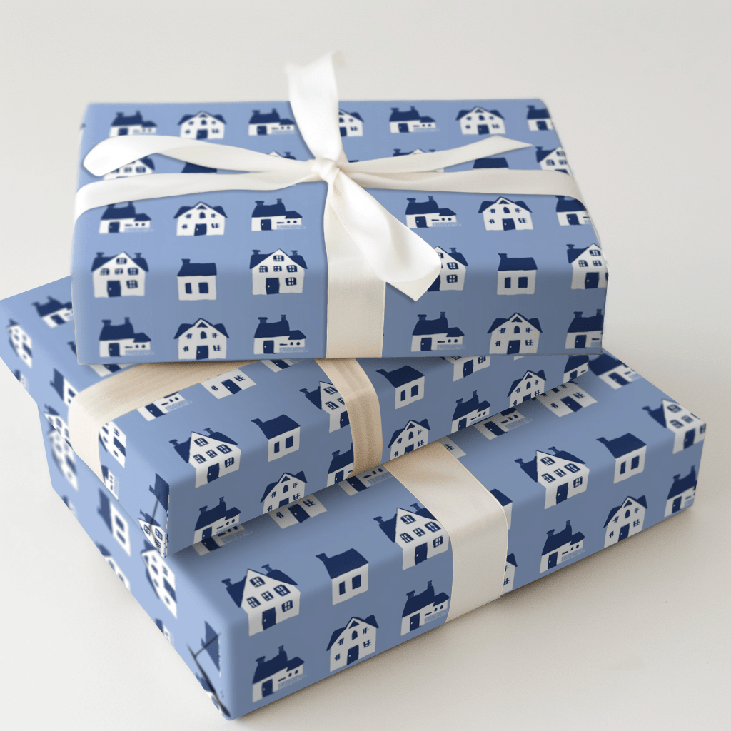 Real Estates - Wrapping Paper - Aspen & Arlo