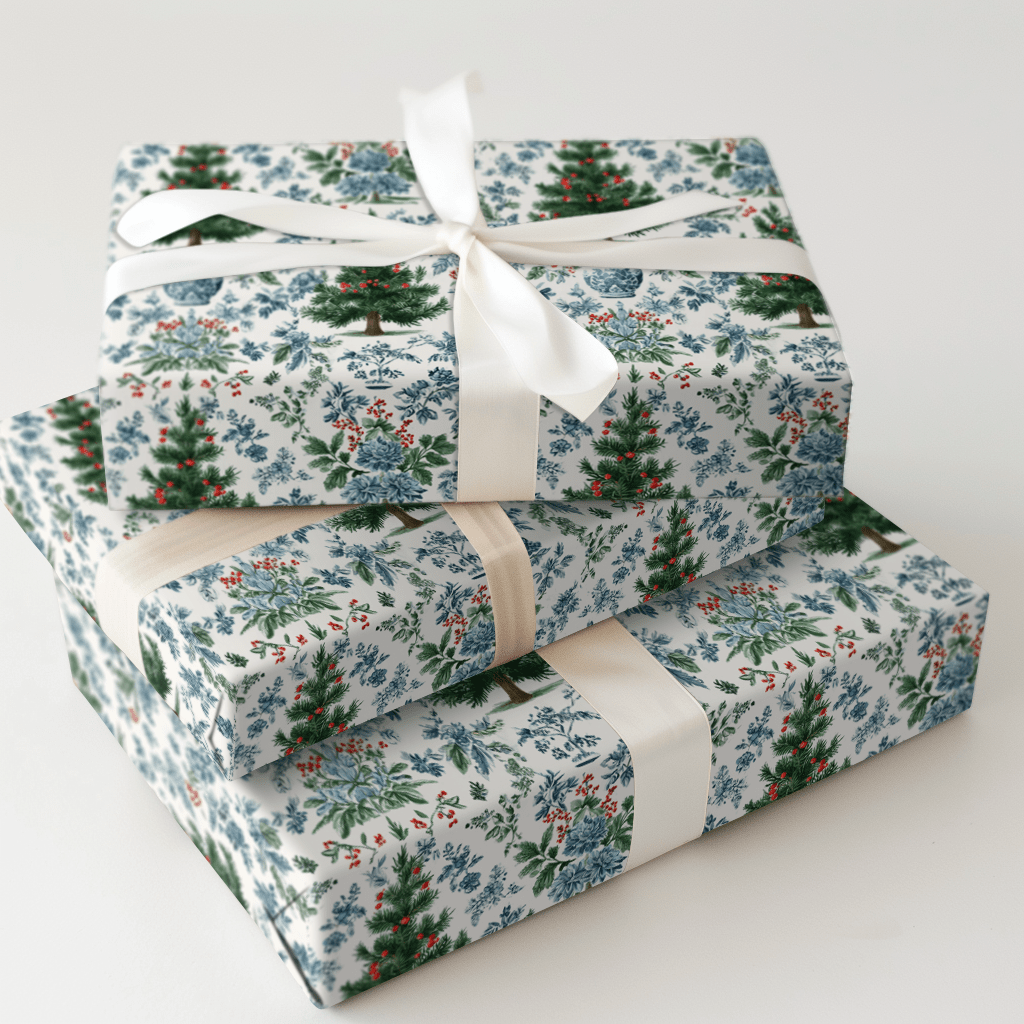Scene and Be Merry - Wrapping Paper - Aspen & Arlo