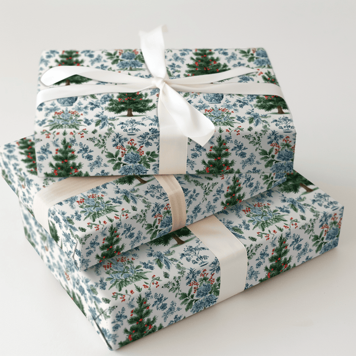 Scene and Be Merry - Wrapping Paper - Aspen & Arlo