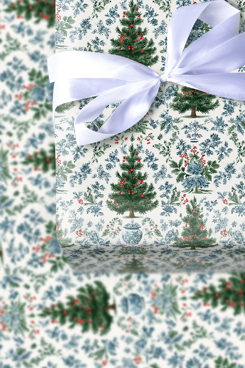 Scene and Be Merry - Wrapping Paper - Aspen & Arlo