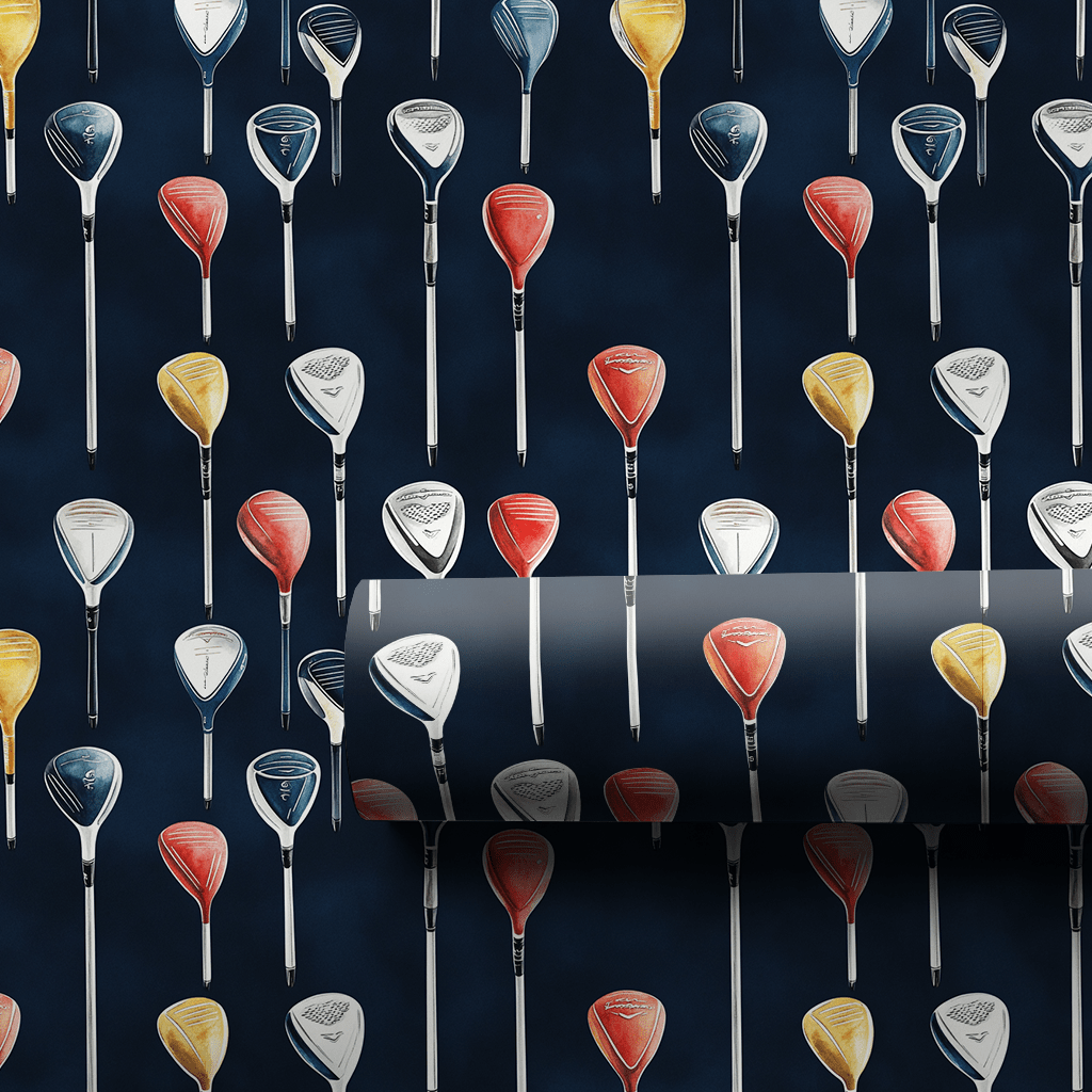 Back Nine - Wrapping Paper - Aspen & Arlo