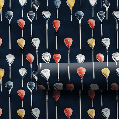 Back Nine - Wrapping Paper - Aspen & Arlo