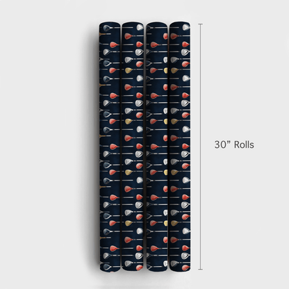 Back Nine - Wrapping Paper - Aspen & Arlo