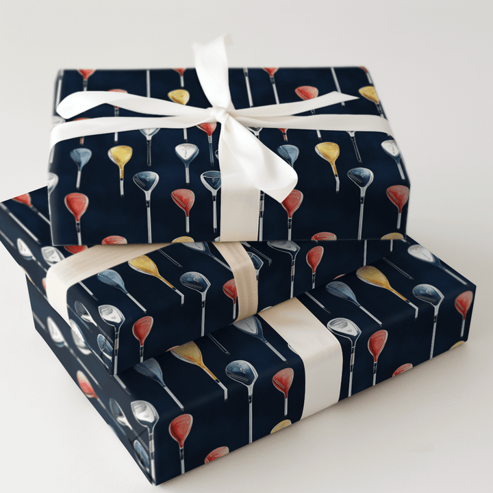 Back Nine - Wrapping Paper - Aspen & Arlo