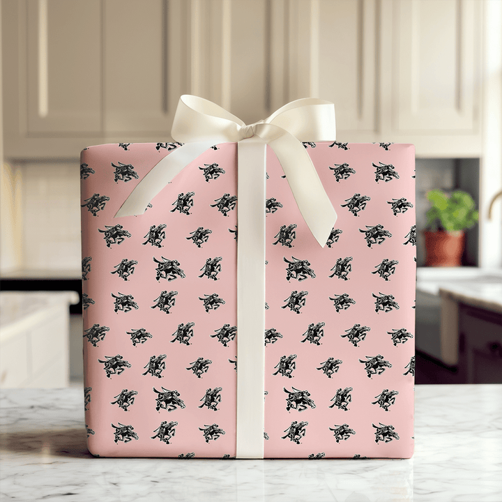 Lil' Raider Rider - Wrapping Paper - Aspen & Arlo
