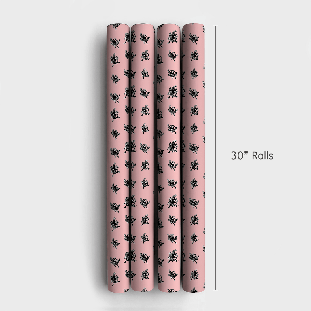Lil' Raider Rider - Wrapping Paper - Aspen & Arlo