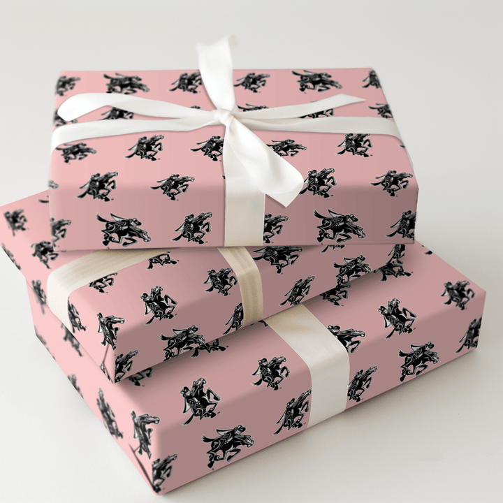 Lil' Raider Rider - Wrapping Paper - Aspen & Arlo