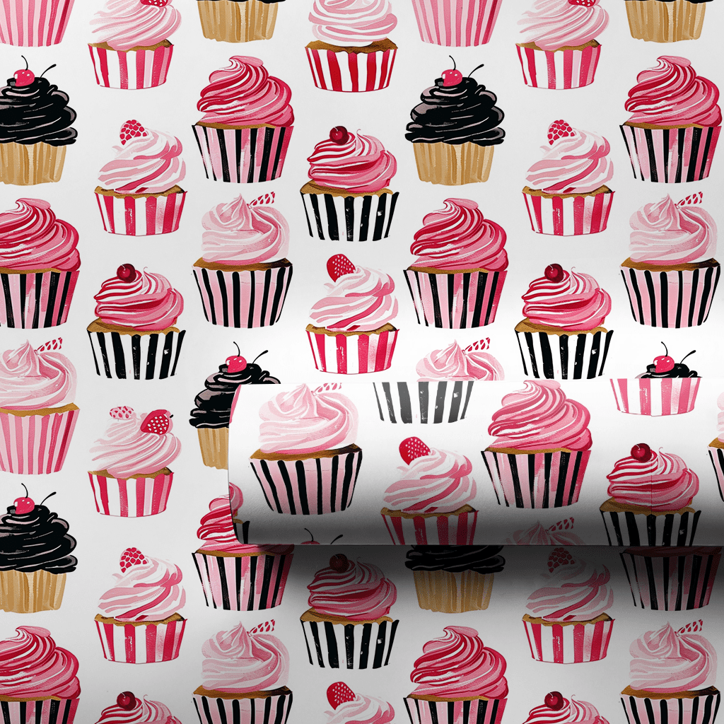 Icing on the Cupcake - Wrapping Paper - Aspen & Arlo