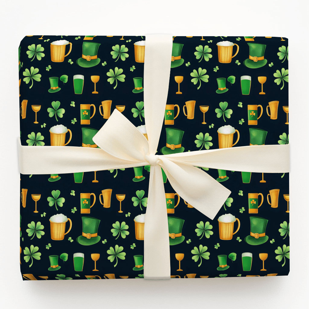 Patrick's Party - Wrapping Paper - Aspen & Arlo