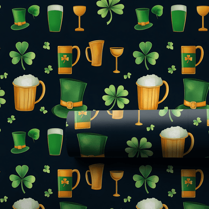 Patrick's Party - Wrapping Paper - Aspen & Arlo