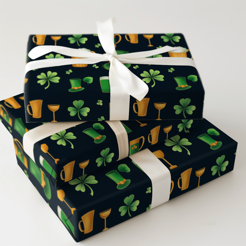 Patrick's Party - Wrapping Paper - Aspen & Arlo