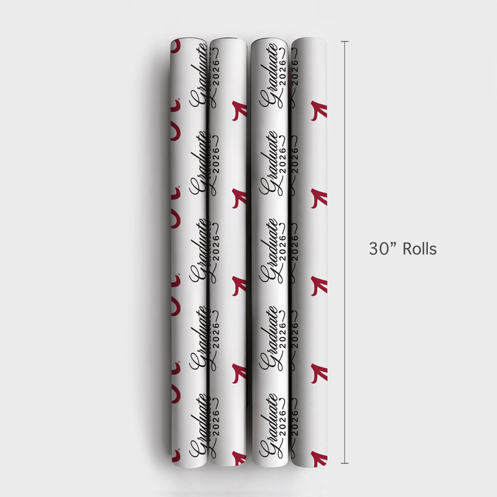 Alabama Graduate 2026 - Wrapping Paper - Aspen & Arlo