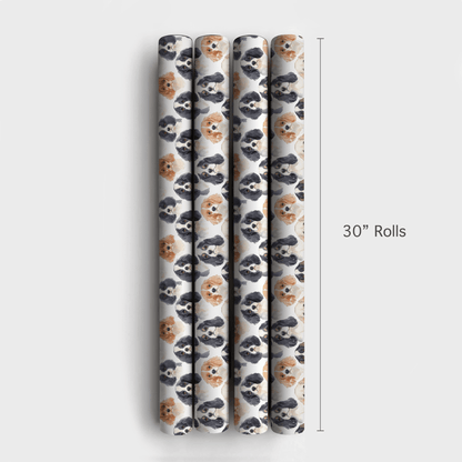 Paws of the Palace - Wrapping Paper - Aspen & Arlo