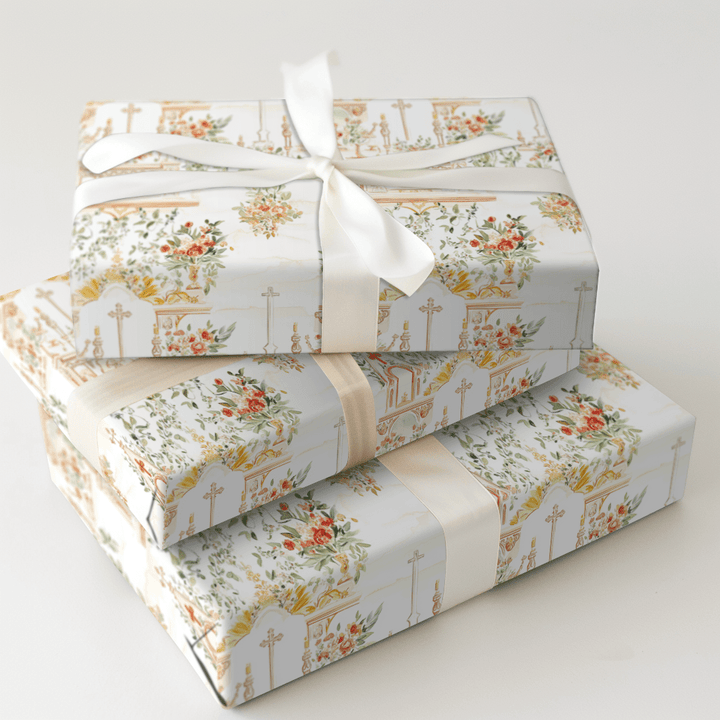 Spring Wedding - Wrapping Paper - Aspen & Arlo