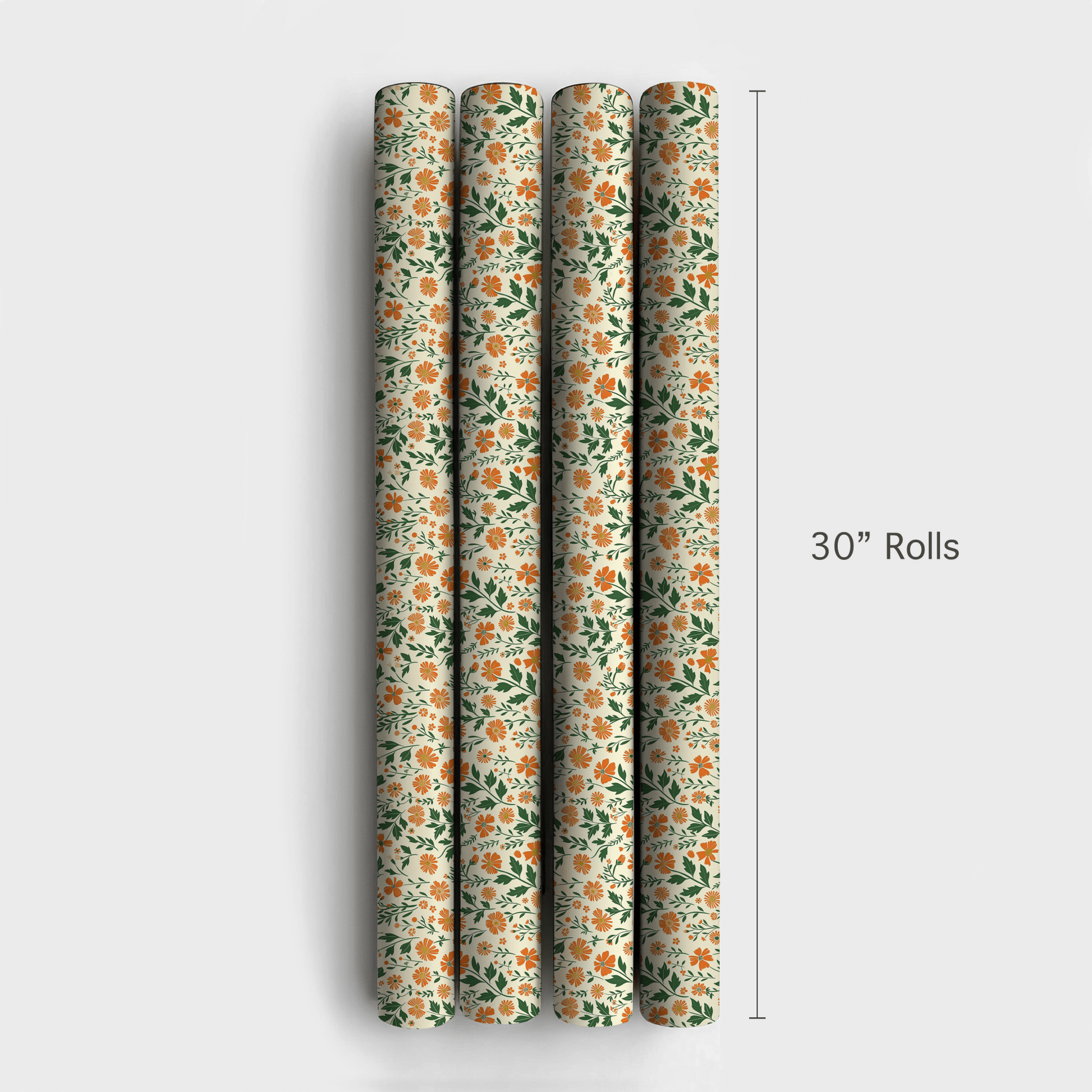 Orange Osage - Wrapping Paper - Aspen & Arlo
