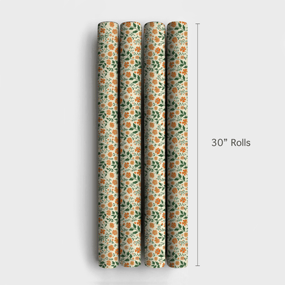 Orange Osage - Wrapping Paper - Aspen & Arlo