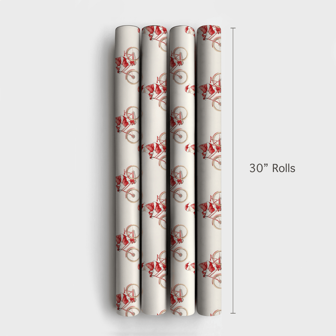In the Bike Lane - Wrapping Paper - Aspen & Arlo