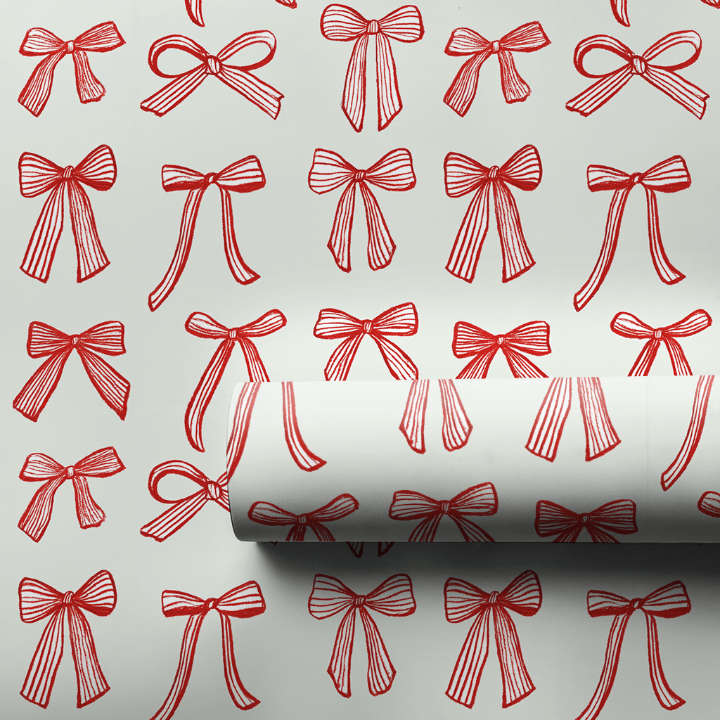Red Blizzard - Wrapping Paper - Aspen & Arlo