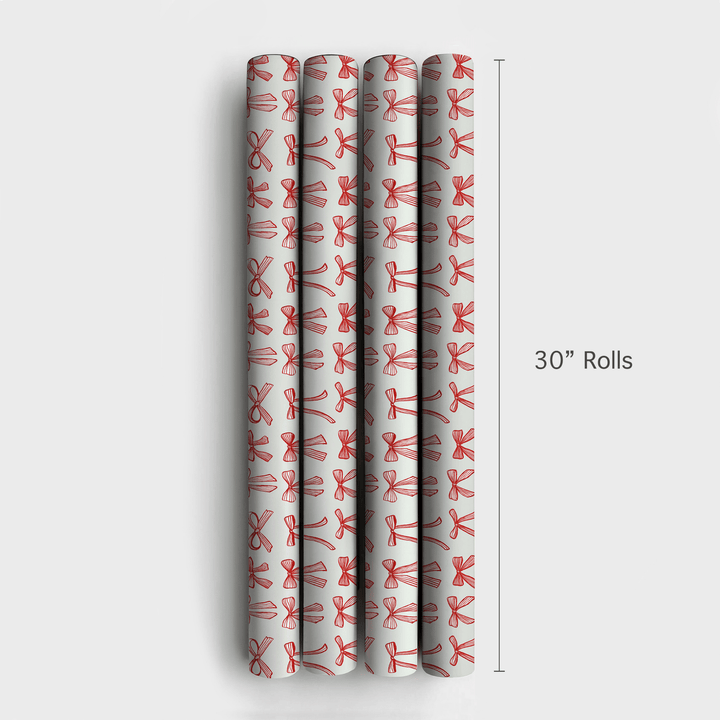 Red Blizzard - Wrapping Paper - Aspen & Arlo