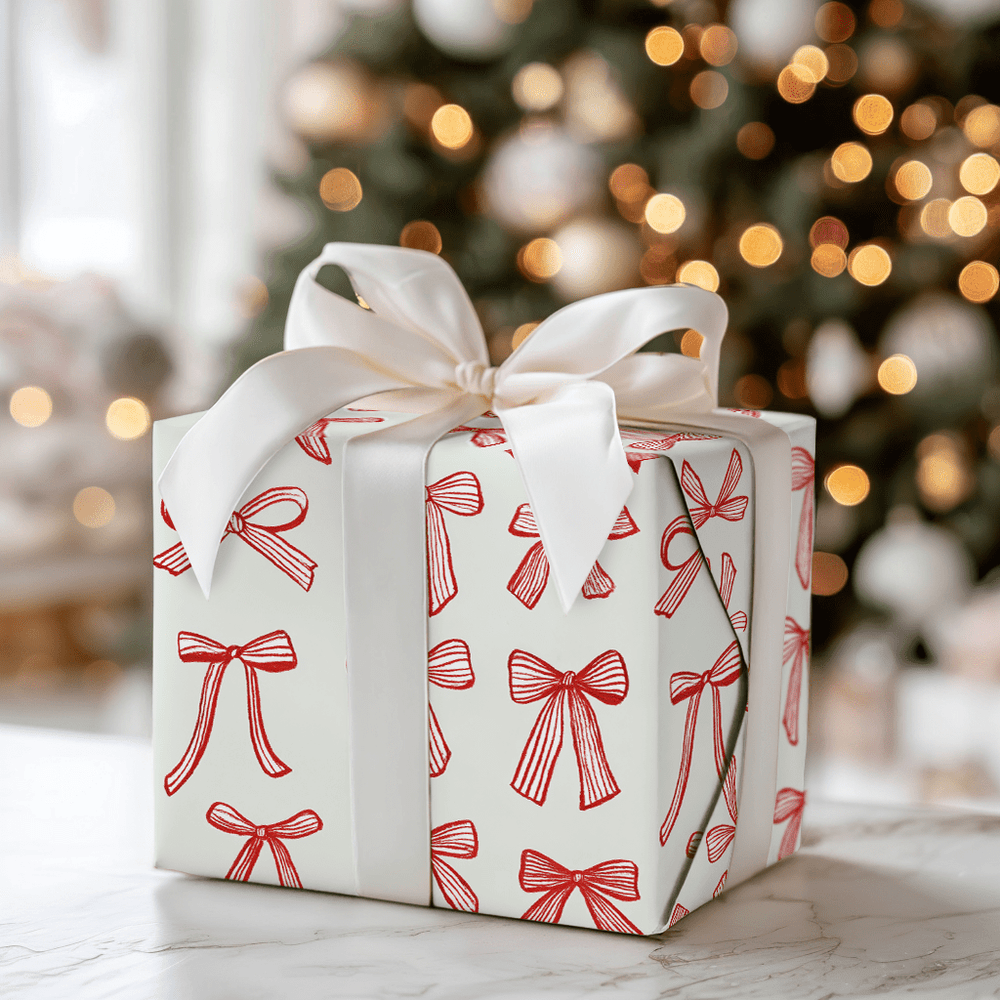 Red Blizzard - Wrapping Paper - Aspen & Arlo