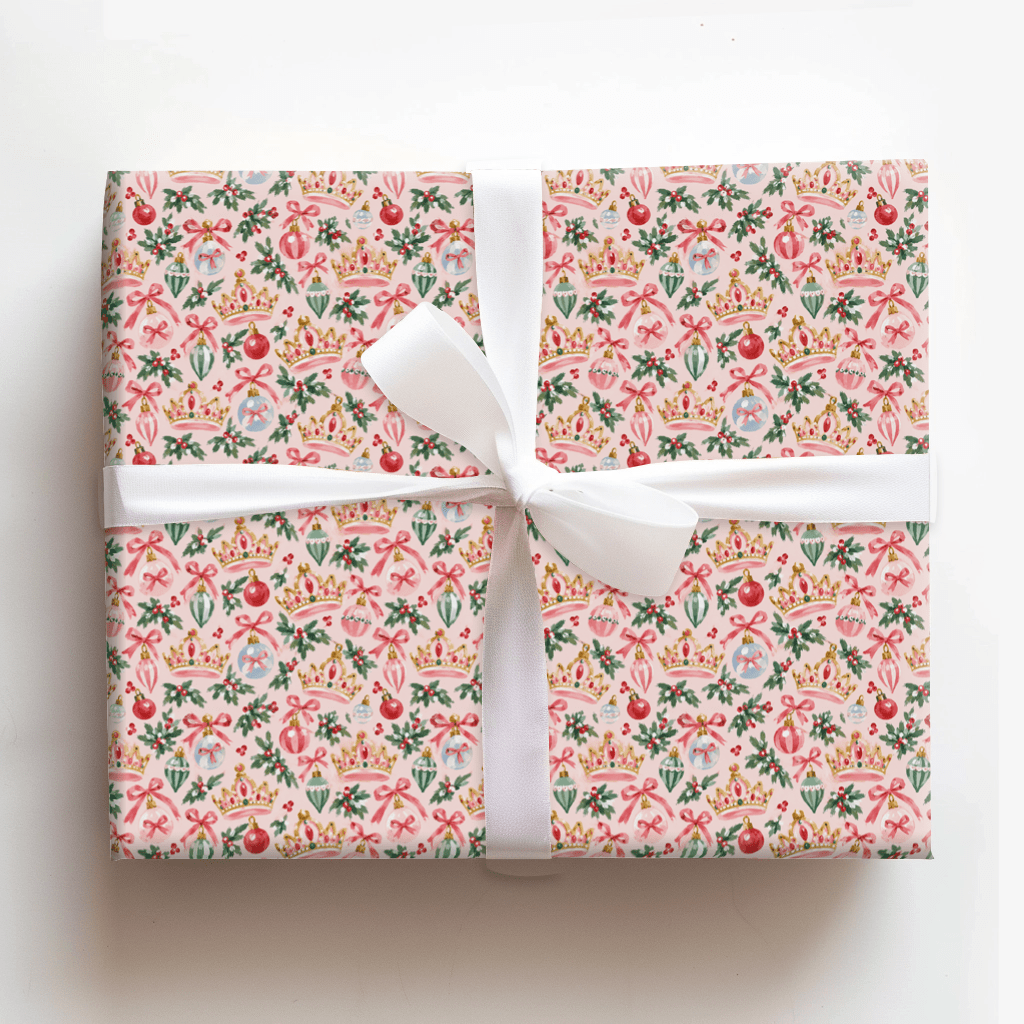 Crowns & Baubles - Wrapping Paper - Aspen & Arlo