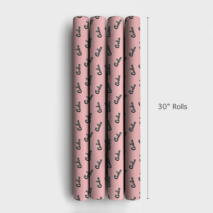 Baby Rooster Script - Wrapping Paper - Aspen & Arlo