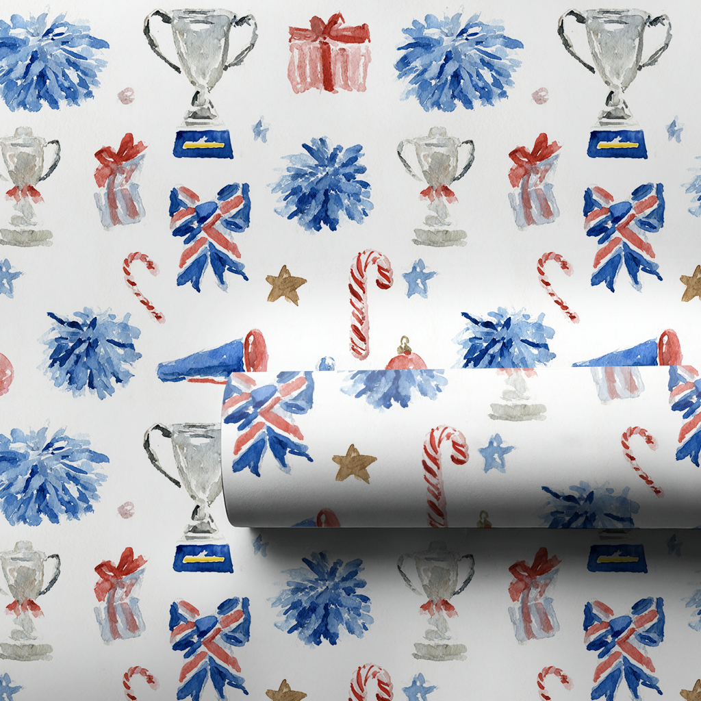 Cheerleading Trophy Christmas