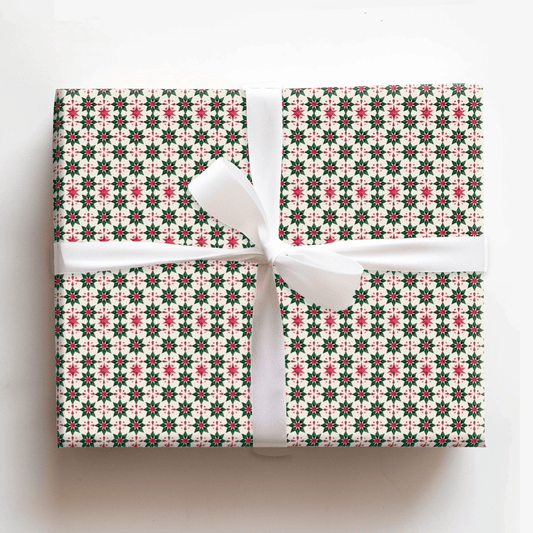 Scarlet Fern - Wrapping Paper - Aspen & Arlo