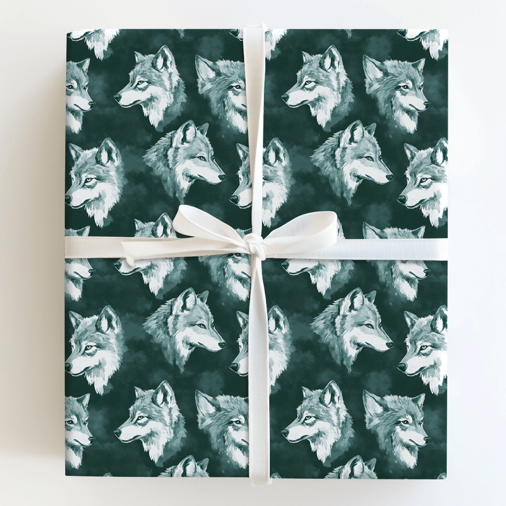 Timber Howl - Wrapping Paper - Aspen & Arlo