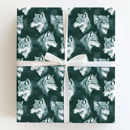 Timber Howl - Wrapping Paper - Aspen & Arlo