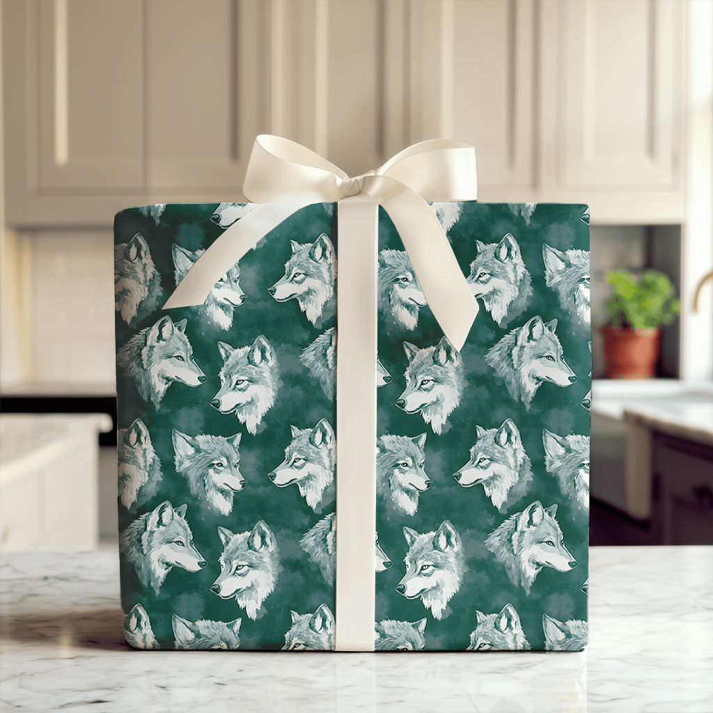 Timber Howl - Wrapping Paper - Aspen & Arlo