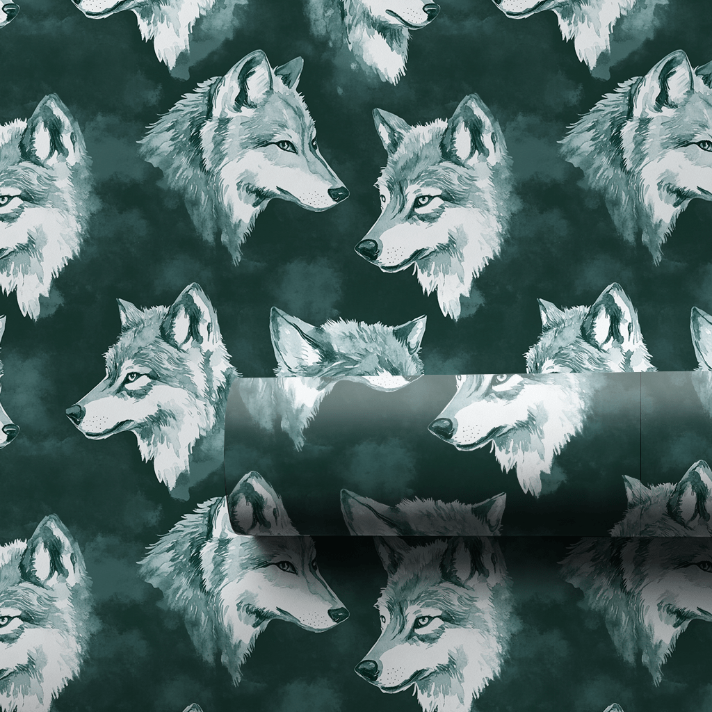 Timber Howl - Wrapping Paper - Aspen & Arlo