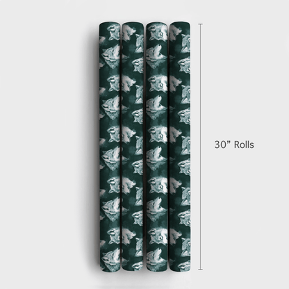 Timber Howl - Wrapping Paper - Aspen & Arlo