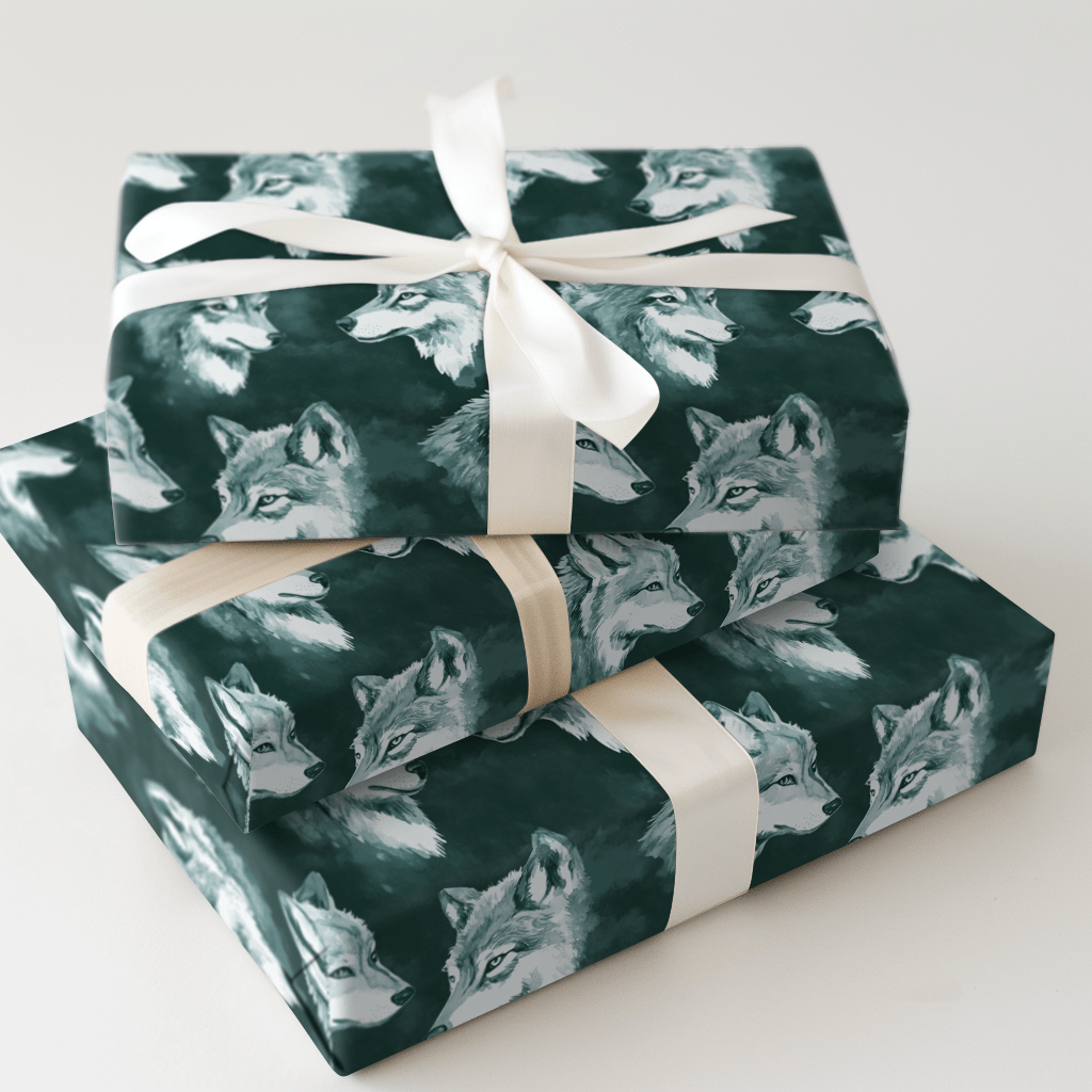 Timber Howl - Wrapping Paper - Aspen & Arlo