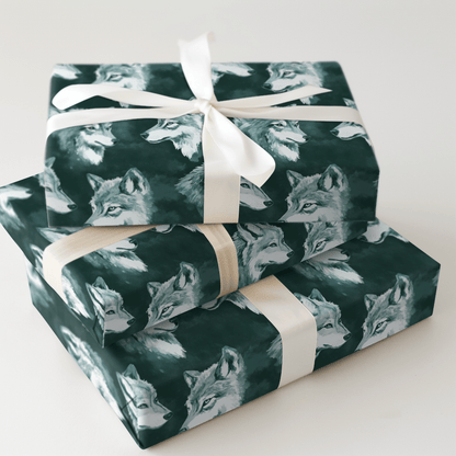 Timber Howl - Wrapping Paper - Aspen & Arlo